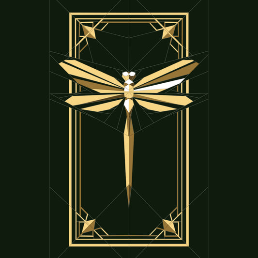 Dragonfly Art Deco