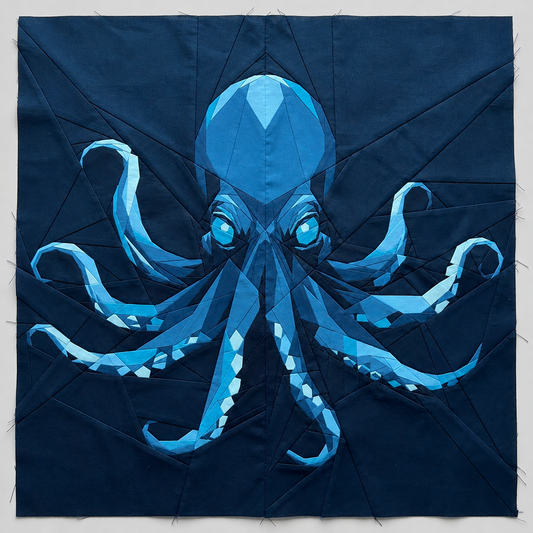 Abysmal Octopus Quilt Pattern