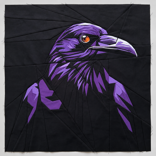 Lunar Raven Quilt Pattern