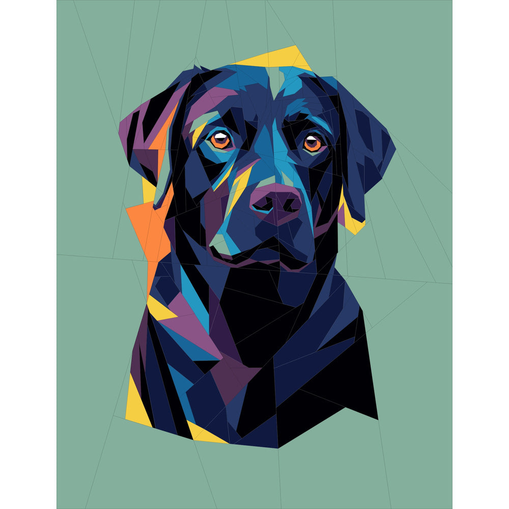 Black Labrador Quilt Pattern