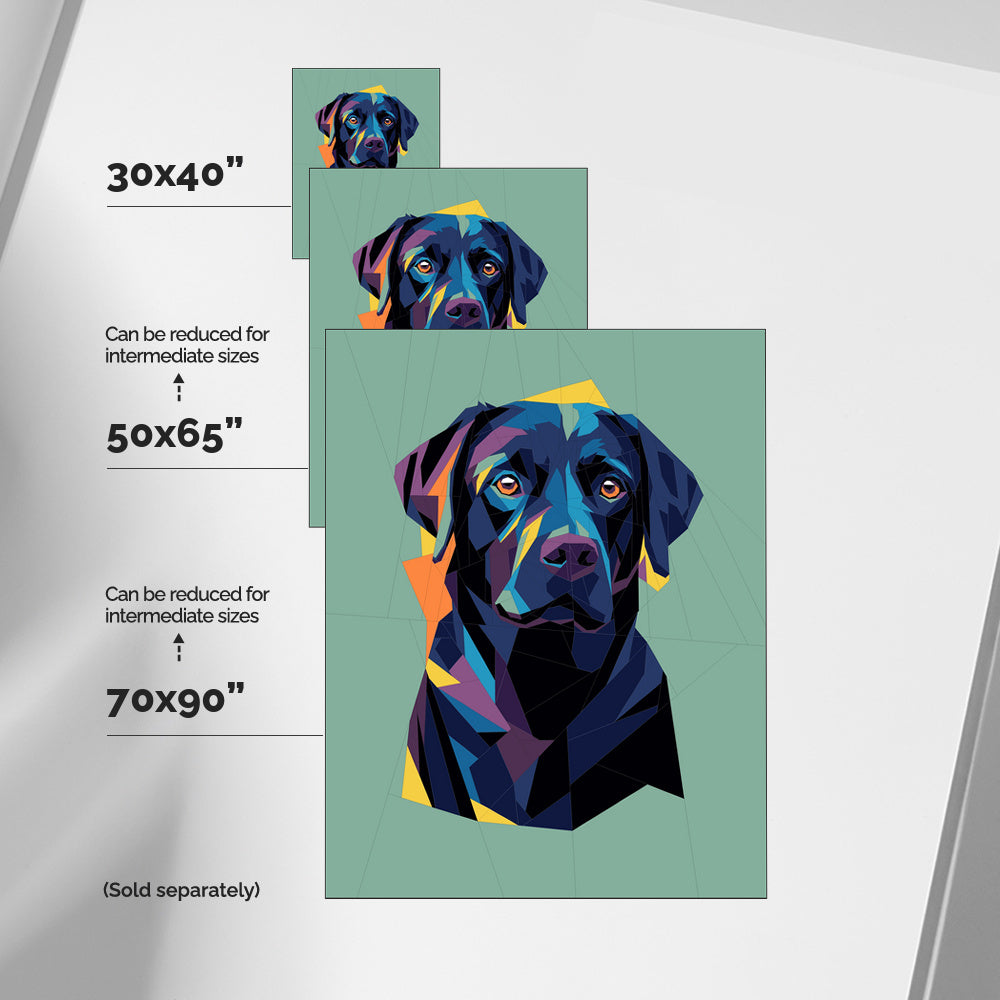 Black Labrador Quilt Pattern