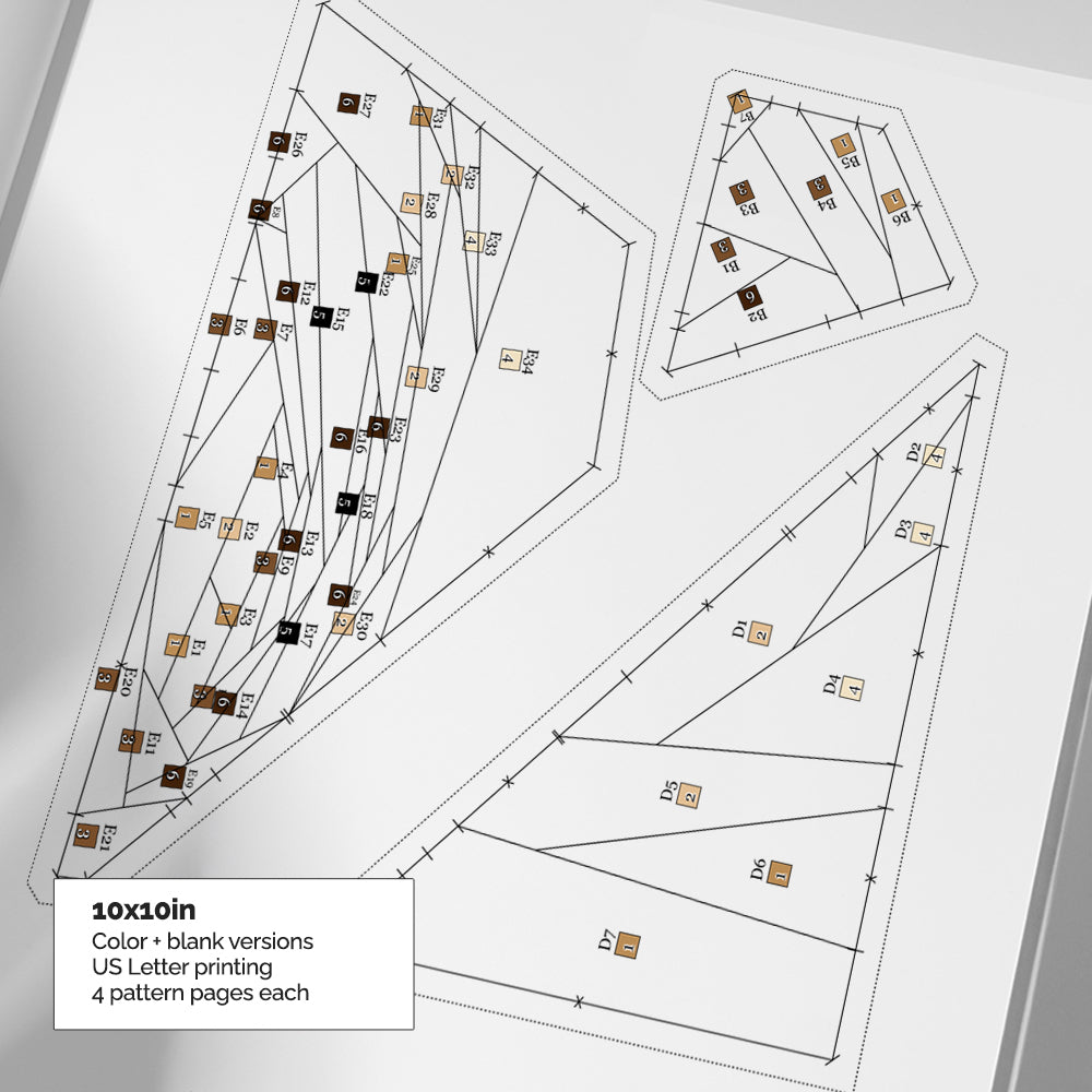 Custom Portrait Training Pattern