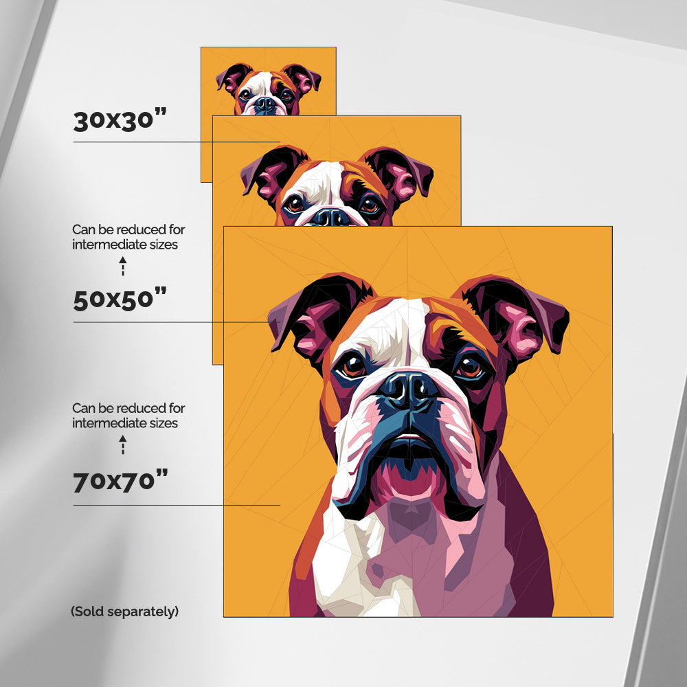 English Bulldog Quilt Pattern