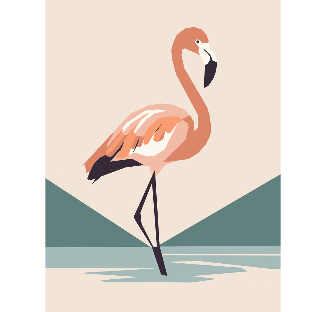 Minimal Flamingo Quilt Pattern – Modern Quilt Patterns