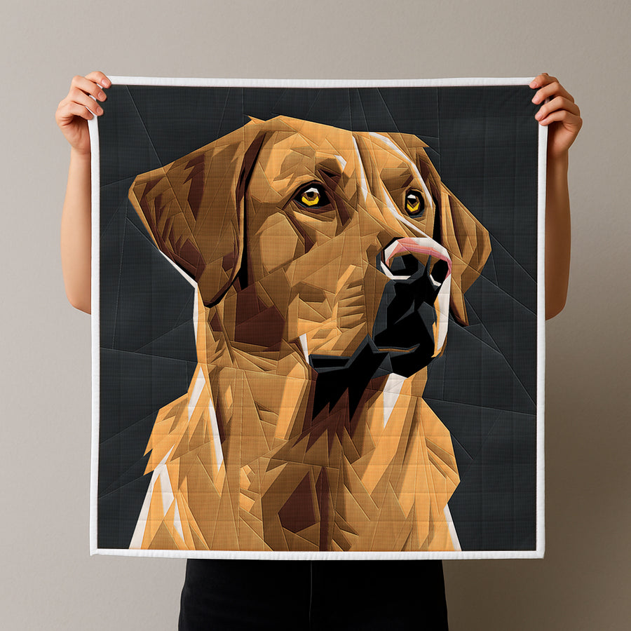 Golden Labrador Retriever Quilt Pattern – Modern Quilt Patterns
