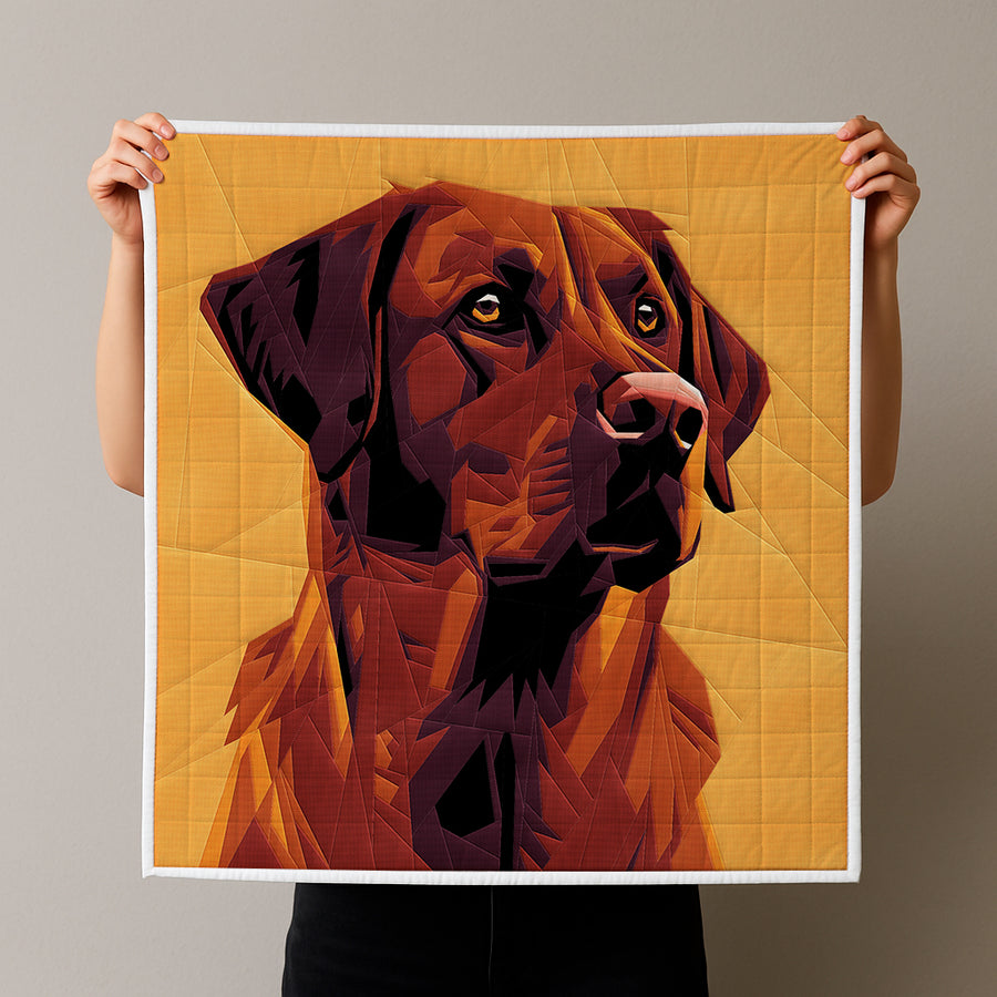 Chocolate Labrador Retriever Quilt Pattern – Modern Quilt Patterns