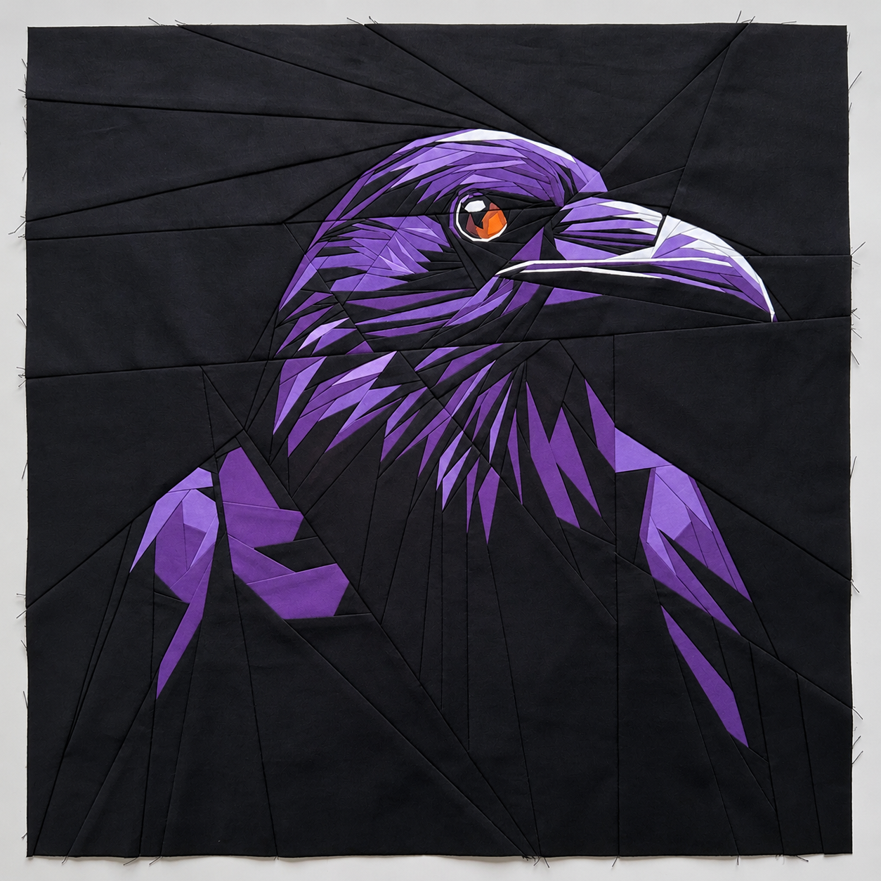 Lunar Raven Quilt Pattern