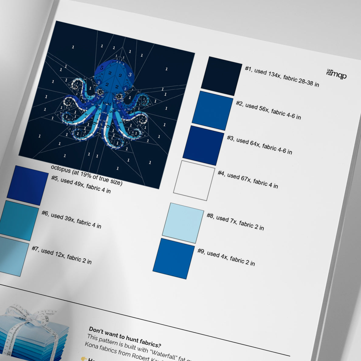 Octopus Scale Patterns Octopus Quilt Pattern – Modern Quilt Patterns