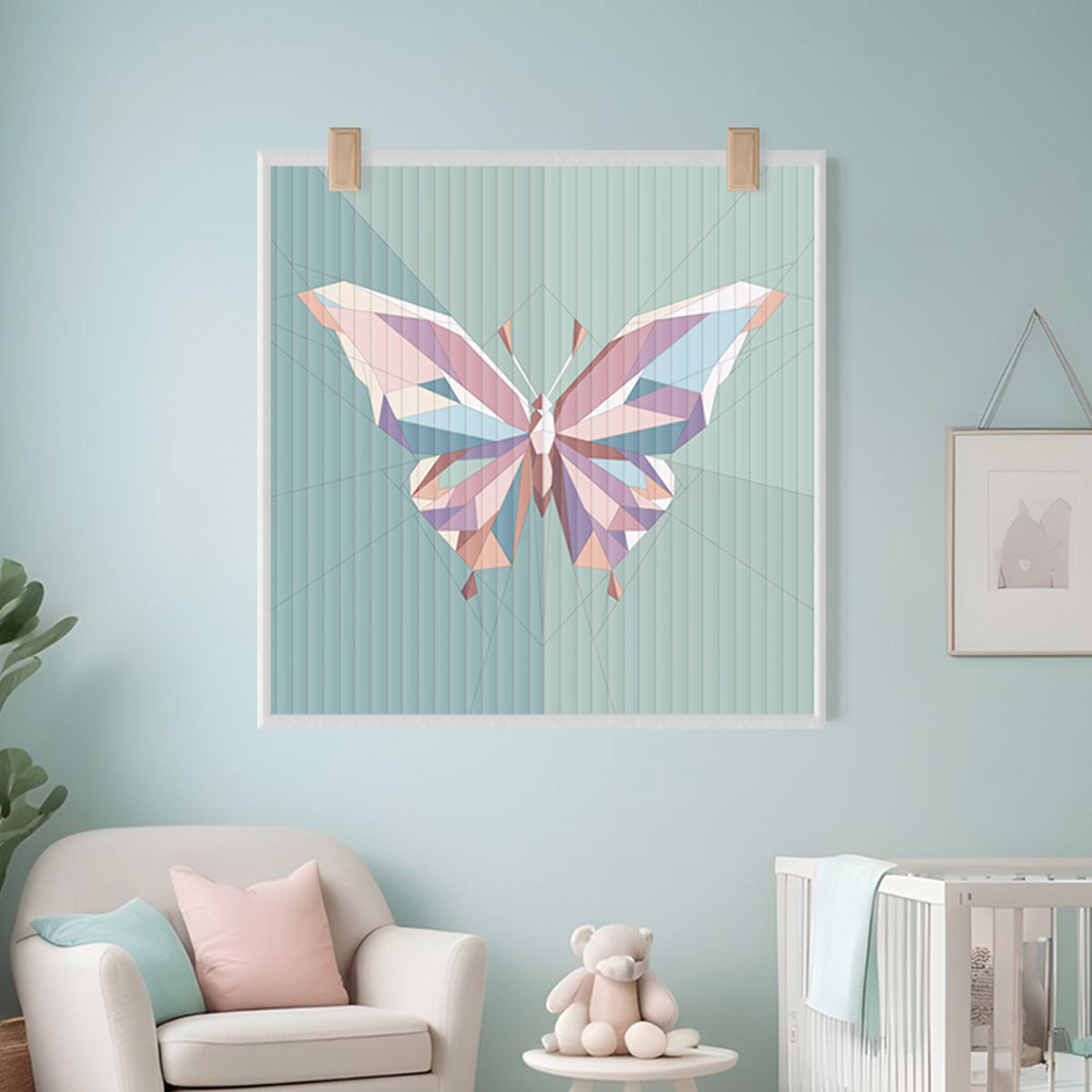 Papillon pastel