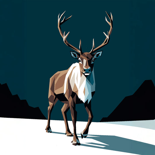 Winter Reindeer