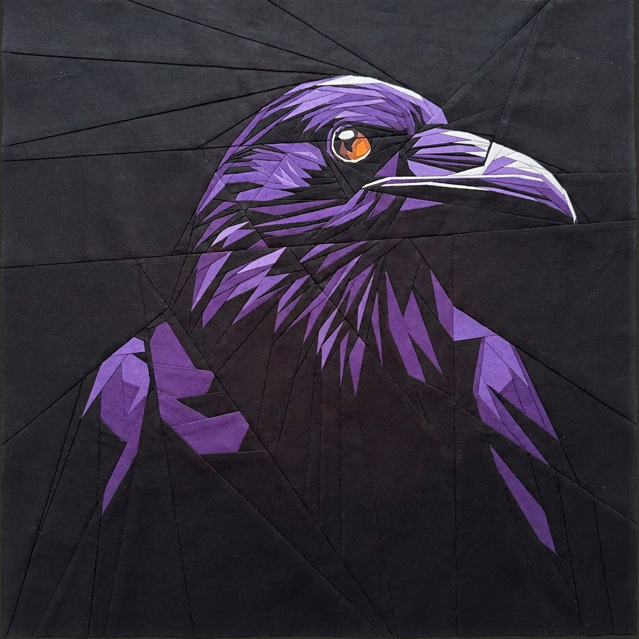 Lunar Raven Quilt Pattern