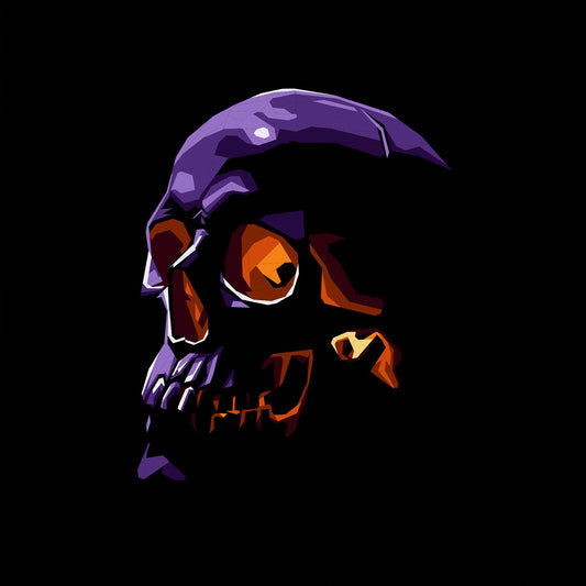 Obsidian Skull