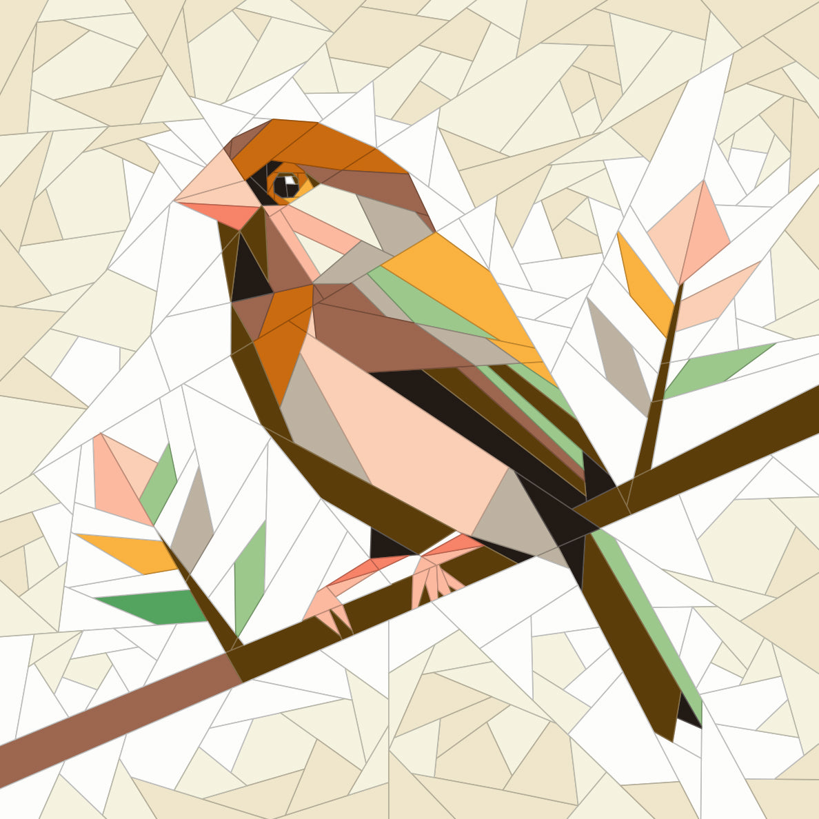 Spring Bird Quilt Pattern – Modern Quilt Patterns