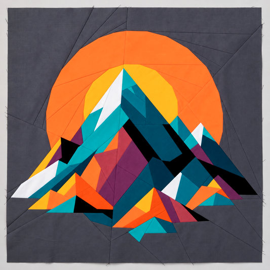 Sunset Mountain Quilt Pattern