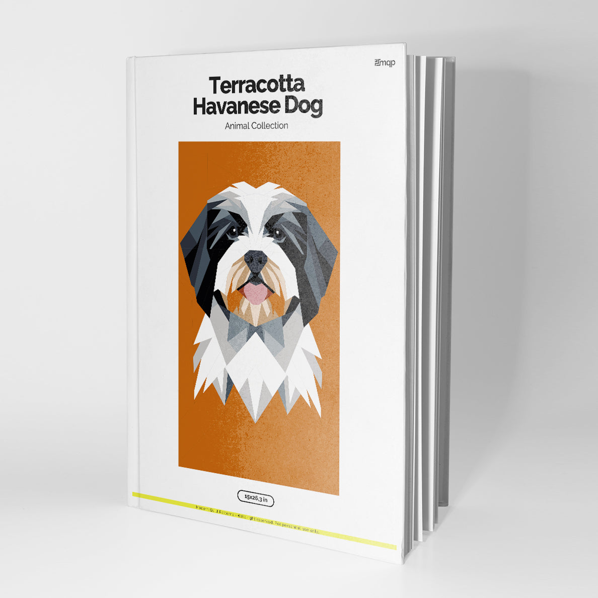 Terracotta Havanese Dog