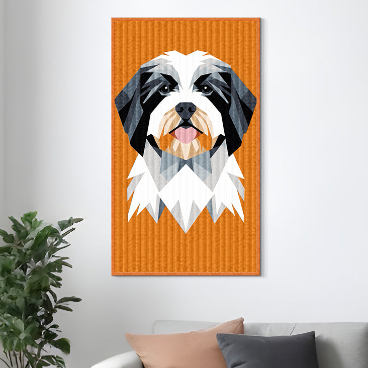 Terracotta Havanese Dog