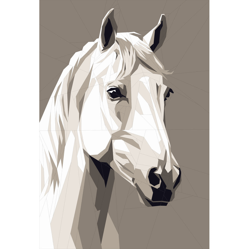White Horse Quilt Pattern