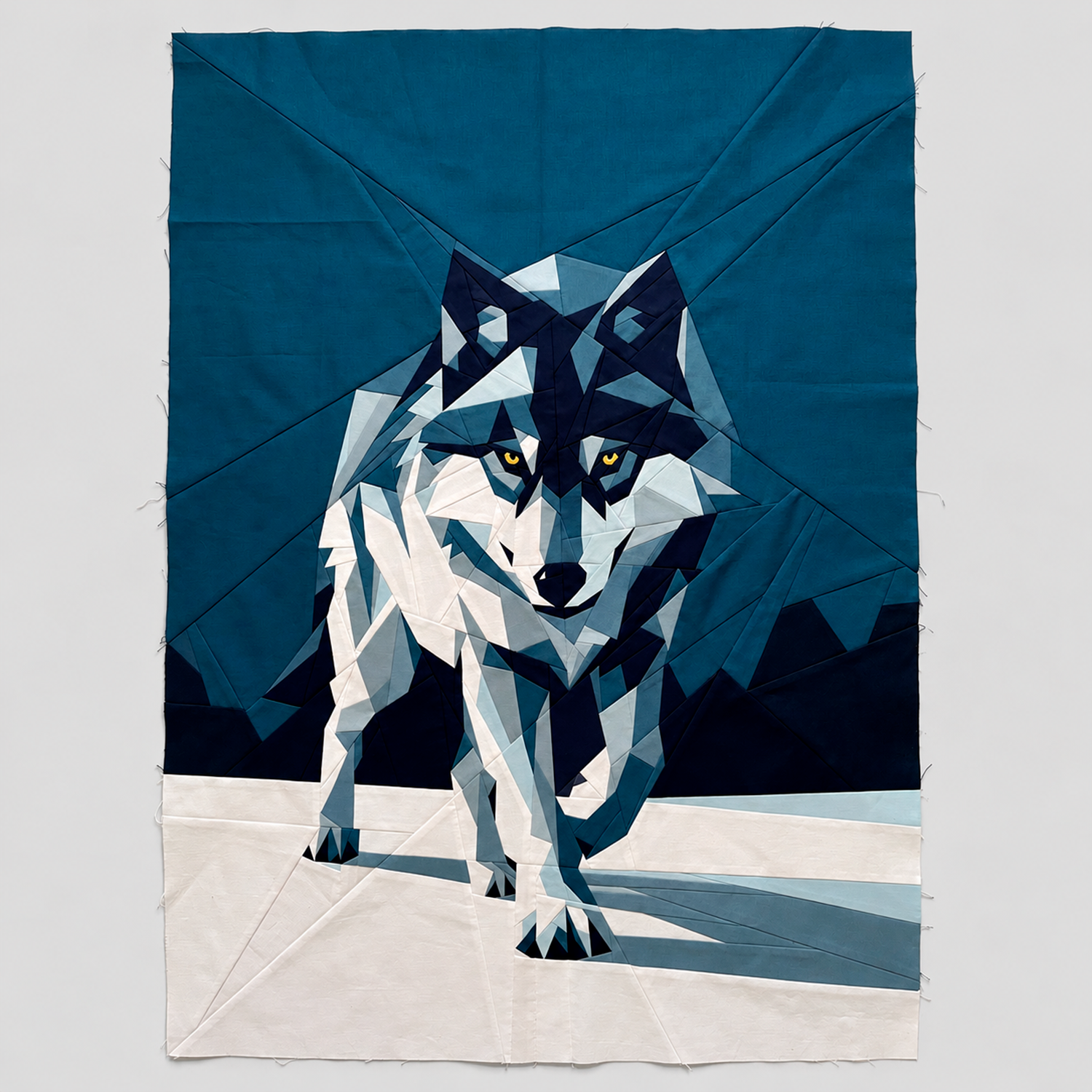 Wolf Quilt Pattern