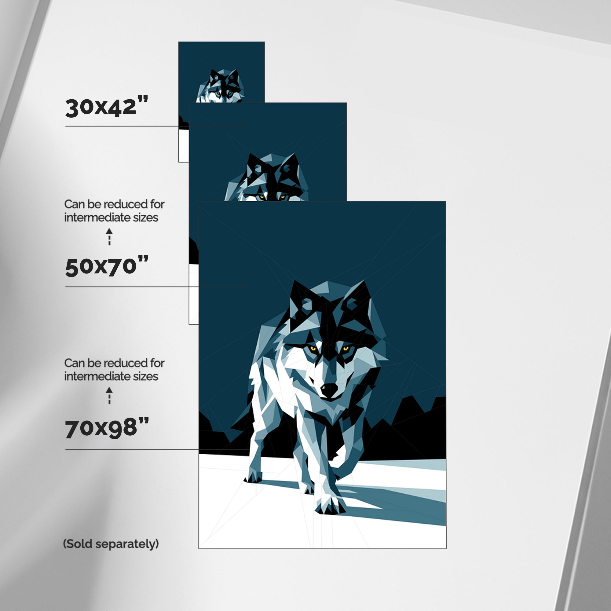 Wolf Quilt Pattern